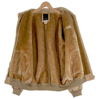 Sean John ショーンジョン ファー レザー ジップアップ ジャケット ベージュ Size 2XL 福生店