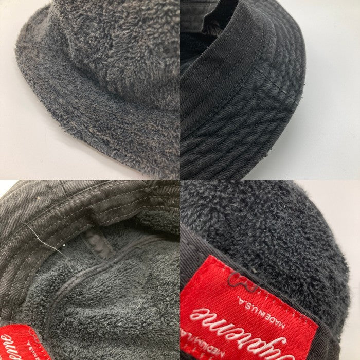 SUPREME シュプリーム 2017SS TERRY Crusher Hat テリー クラッシャー パイル ハット ブラック 瑞穂店