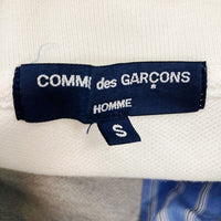 COMME des GARCONS HOMME コムデギャルソンオム パッチワーク 鹿の子 ポロシャツ 半袖 ホワイト HC-T104 Size S 瑞穂店