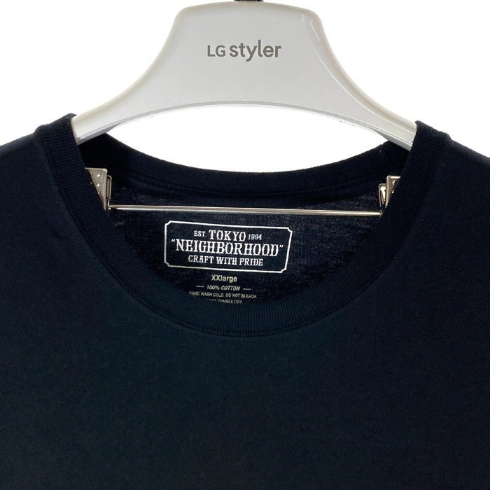 NEIGHBORHOOD ネイバーフッド 18AW RACISTS-2 Tシャツ ブラック sizeXXL 瑞穂店