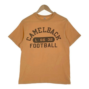 WAREHOUSE ウエアハウス CAMELBACK プリントTシャツ オレンジ Size M 福生店