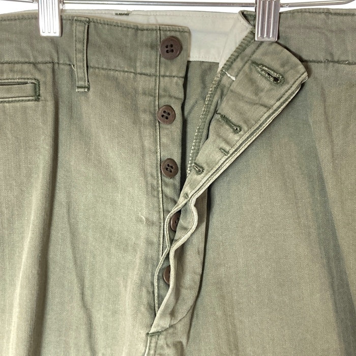 STANDARD CALIFORNIA スタンダードカリフォルニア ヘリンボーン テーパードパンツ オリーブ size36 瑞穂店