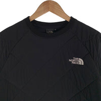 THE NORTH FACE ノースフェイス バーテックス スウェットクルー トレーナー ナイロン 中綿 ブラック NY81782 Size L 福生店