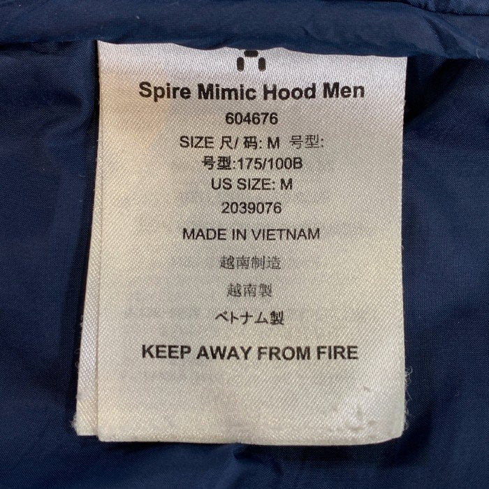 HAGLOFS ホグロフス Spire Mimic Hood Men スパイアミミックフード ジップアップパーカー 中綿ジャケット ブルー  604676 Size M 福生店