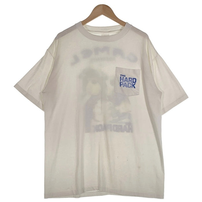 90's CAMEL キャメル THE HARD PACK Pocket S/S TEE 半袖 ポケット Ｔシャツ ポケT ホワイト Size XL 福生店