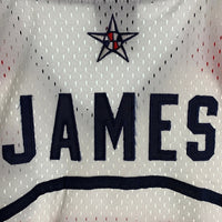 NIKE ナイキ LeBron James レブロン ジェームス 2006 Dream Team USA ゲームシャツ ユニフォーム ホワイト ネイビー レッド Size S 福生店