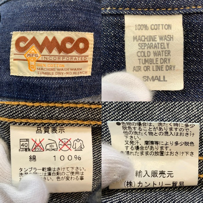 CAMCO カムコ デニムワークシャツ インディゴ Size S 福生店