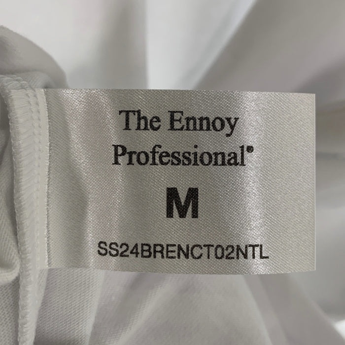 The Ennoy Professional エンノイ ENNOY T 3 PACK パックTシャツ ホワイト 単品 裾パッチ Size M 福生店