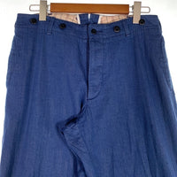 JELADO ジェラード COPANO コパノ インディゴネップデニム ワークトラウザーパンツ ネイビー シンチバック JC-1021 Size L 福生店