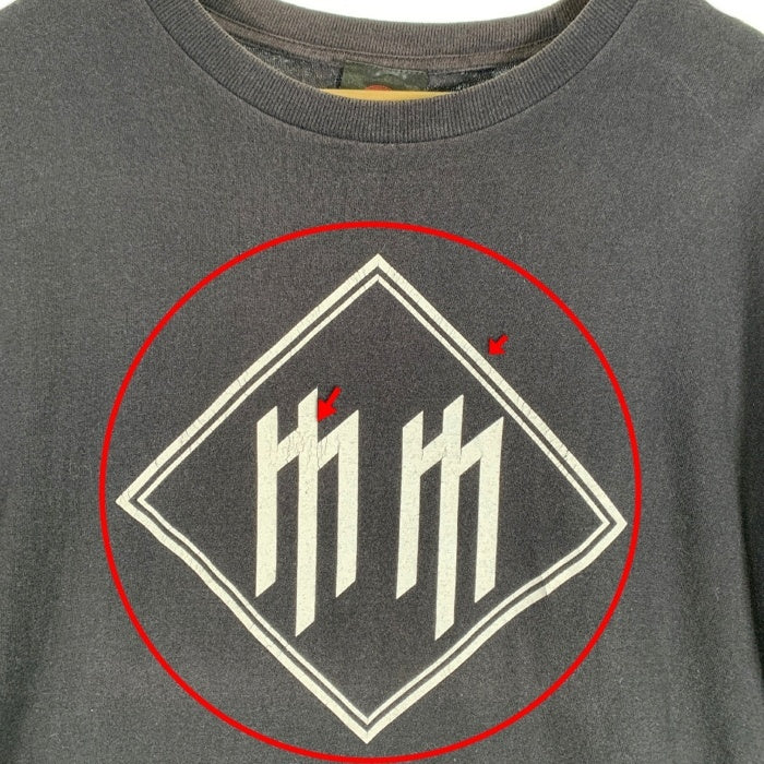 00's MARILYN MANSON マリリンマンソン THE GOLEN AGE OF GROTESQUE プリントTシャツ ブラック SHOOTタグ Size L 福生店