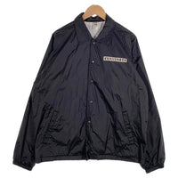 CHALLENGER チャレンジャー BACK TO LIFE ナイロン コーチジャケット ブラック Size M 福生店