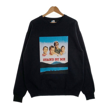 WACKO MARIA ワコマリア STAND BY ME SWEATSHIRT スタンドバイミープリント クルーネックスウェットトレーナー ブラック SBM-WM-SS01 Size L 福生店