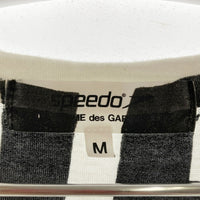 COMME des GARCONS コムデギャルソン SPEEDO スピード OQ-T122 総柄グラフィックTシャツ ホワイト sizeM 瑞穂店
