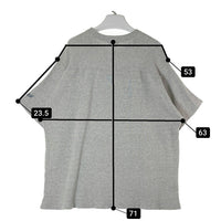 STUSSY ステューシー USA製 フットボールTシャツ サーマル グレー sizeL 瑞穂店