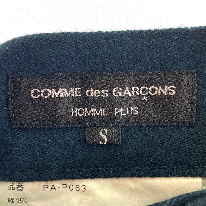 COMME des GARCONS HOMME PLUS コムデギャルソン オム プリュス PA-P063 クロップドパンツ グリーン sizeS 瑞穂店