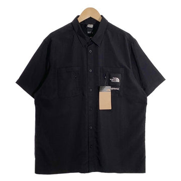 SUPREME シュプリーム 22SS THE NORTH FACE ノースフェイス Trekking S/S Shirt トレッキングショートスリーブシャツ ブラック NR02211I Size XL 福生店