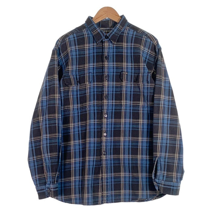 POLO SPORT ポロスポーツ SPORTSMAN チェックフランネルシャツ ブルー Size XL 福生店