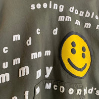 Cactus Plant Flea Market カクタス プラント フリー マーケット McDonald's マクドナルド Seeling Double Hoodie シーリング ダブル フーディー プルオーバー フーディー パーカー オリーブ Size L 福生店