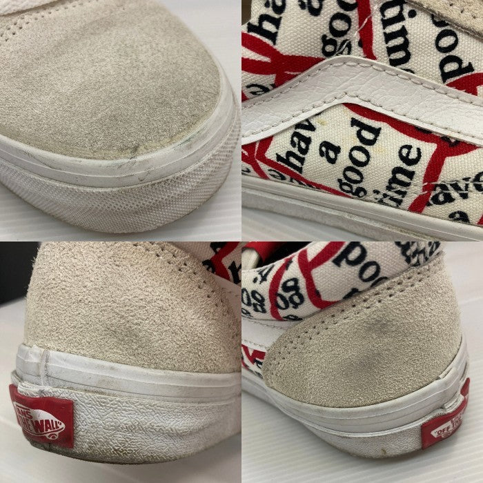 VANS ヴァンズ have a good time ハブアグッドタイム V36HAGT オールドスクール スニーカー ホワイト size26cm 瑞穂店