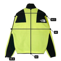 THE NORTH FACE ザノースフェイス 90's ナイロン切替 フリースジャケット 蛍光イエロー sizeM 瑞穂店