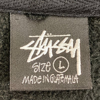 STUSSY ステューシー ワールドツアー ジップパーカー ブラック SizeL 瑞穂店
