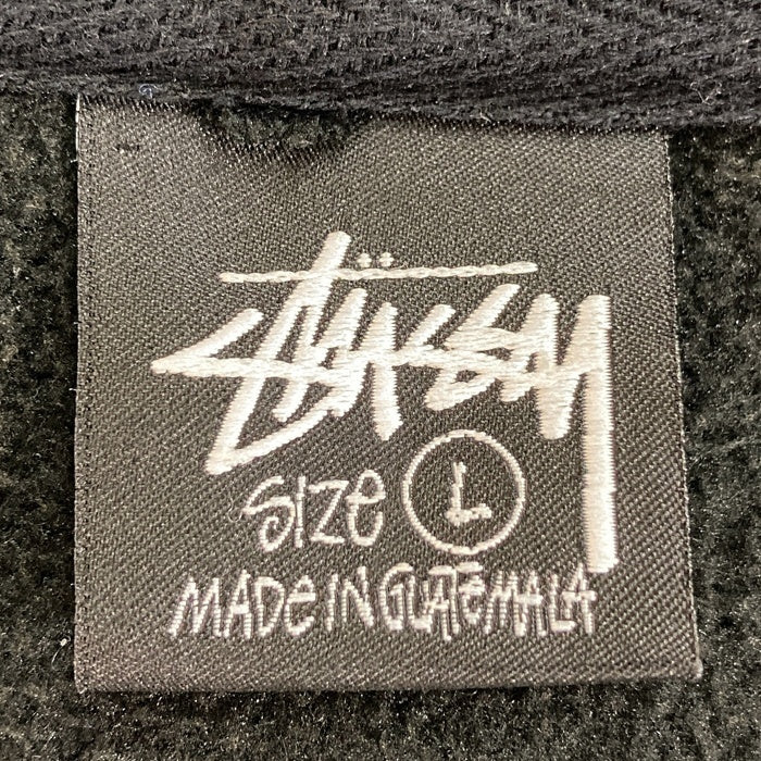 STUSSY ステューシー ワールドツアー ジップパーカー ブラック SizeL 瑞穂店