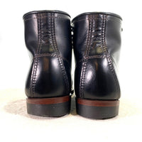 RED WING レッドウィング ベックマン フラット ボックス 6 INCH ブーツ 9060 ブラック 茶芯 USA製 Size US8.5 (26.5cm) 福生店