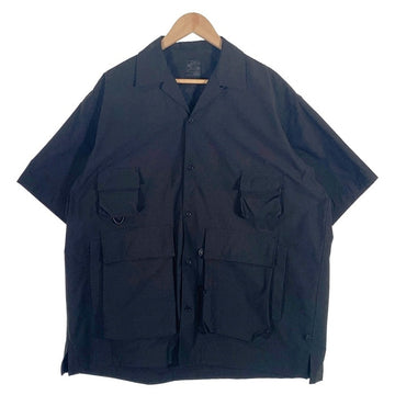 DAIWA PIER39 ダイワピア 21SS TECH ANGLER テックアングラー ショートスリーブシャツ 半袖 ブラック BJ-57021 Size L 福生店