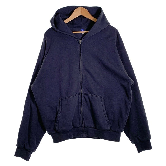 YZY GAP イージー ギャップ ZIP-UP HOODIE ジップアップ スウェットパーカー ネイビー Size XL 福生店