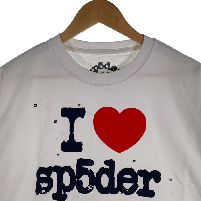 Sp5der スパイダー 24SS WHITE SOUVENIR TEE スーベニアTシャツ プリント ホワイト M03TS001SVHG Size M 福生店