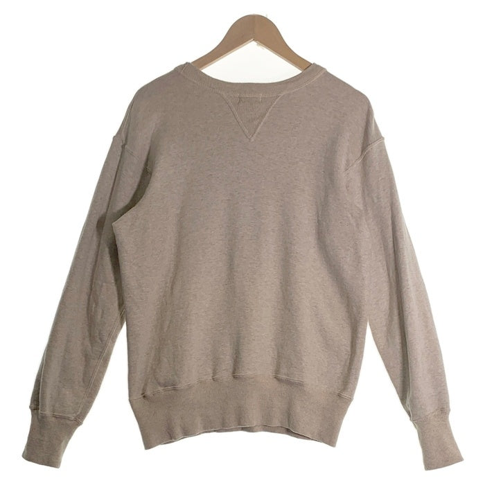 WAREHOUSE ウエアハウス Lot 403 CCP 両V セットイン クルーネックスウェットトレーナー オートミール Size 40 福生店
