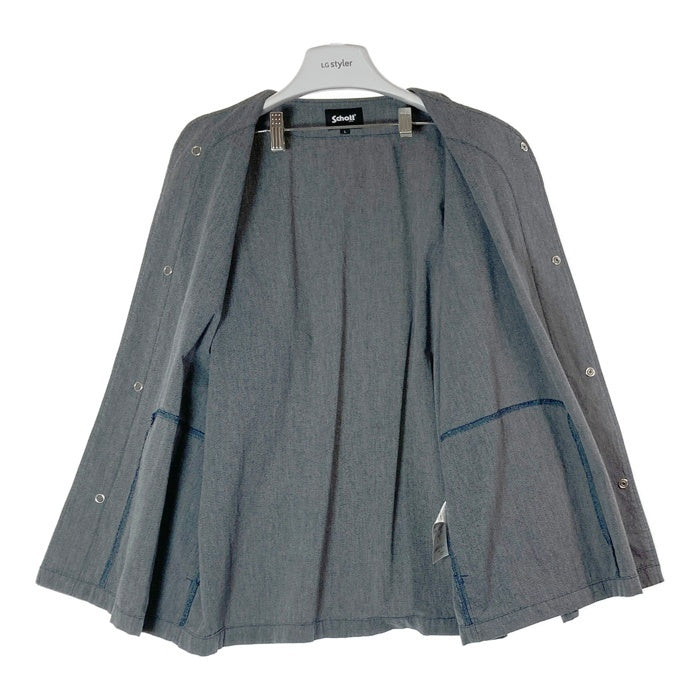 Schott ショット 782-4120007 COTTON COVERT SLEEPING SHIRT スリーピングシャツ グレー sizeL 瑞穂店