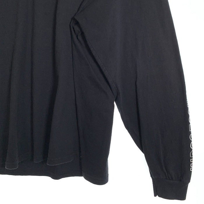 HIDE AND SEEK ハイドアンドシーク Toru Nishiura 西浦徹 Original H&S L/S Tee ロングスリーブ プリントTシャツ ブラック Size XXL 福生店