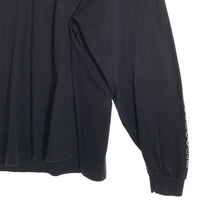 HIDE AND SEEK ハイドアンドシーク Toru Nishiura 西浦徹 Original H&S L/S Tee ロングスリーブ プリントTシャツ ブラック Size XXL 福生店