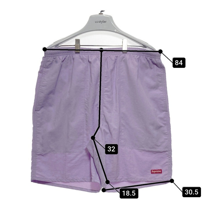 SUPREME シュプリーム 19SS Nylon Water Short ナイロンウォーターショーツ ショートパンツ ラベンダー Size L 瑞穂店