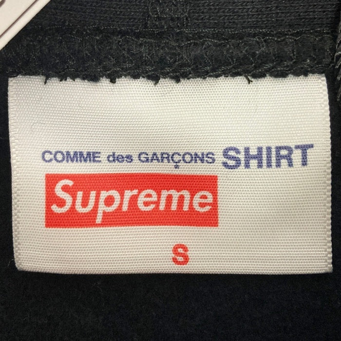 Supreme シュプリーム × COMME des GARCONS コムデギャルソン 17SS Box Logo Hooded Sweatshirt パーカー ブラック sizeS 瑞穂店