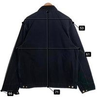 Carhartt WIP カーハートワークインプログレス DETROIT JACKET デトロイトジャケット ダック地 裏地なし ブラック I034819.00E Size XL 福生店