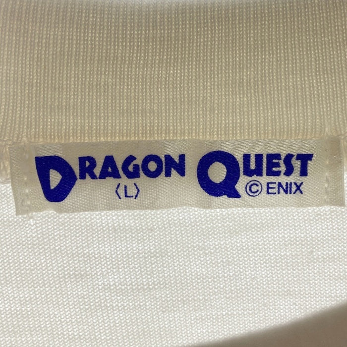ドラゴンクエスト スライム アイロンプリント Tシャツ ホワイト sizeL 1 瑞穂店