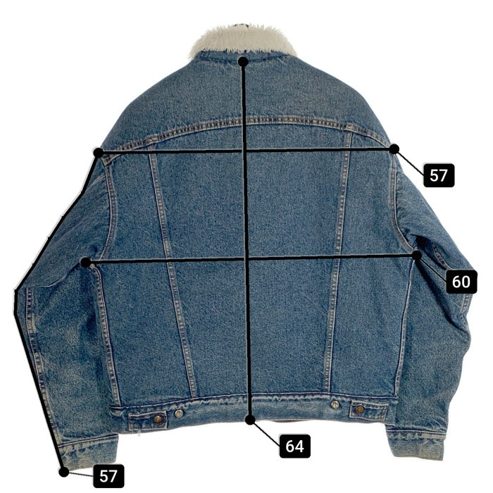80's Levi's リーバイス デニムボア トラッカージャケット インディゴ 70609-0218 USA製 Size L 福生店