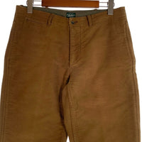 Polo by Ralph Lauren ポロラルフローレン ピーチスキン トラウザーパンツ ブラウン コットン Size 32/32 福生店
