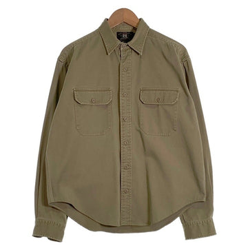 RRL ダブルアールエル ラルフローレン コットン ワークシャツ オリーブ Size M 福生店