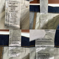 Carhartt WIP カーハートワークインプログレス A.P.C. アーペーセー NEW STANDARD D.KNEE ニュースタンダード ダブルニーデニムペインターパンツ インディゴ I014523.01 Size 34×32 福生店