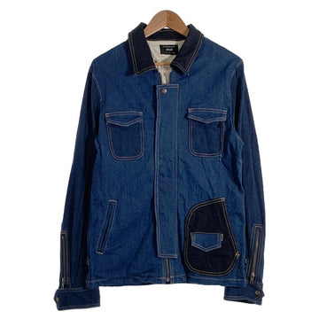 glamb グラム Rosso jacket ロッソジャケット ジップアップデニム インディゴ GB0119-JKT07 Size 4 福生店