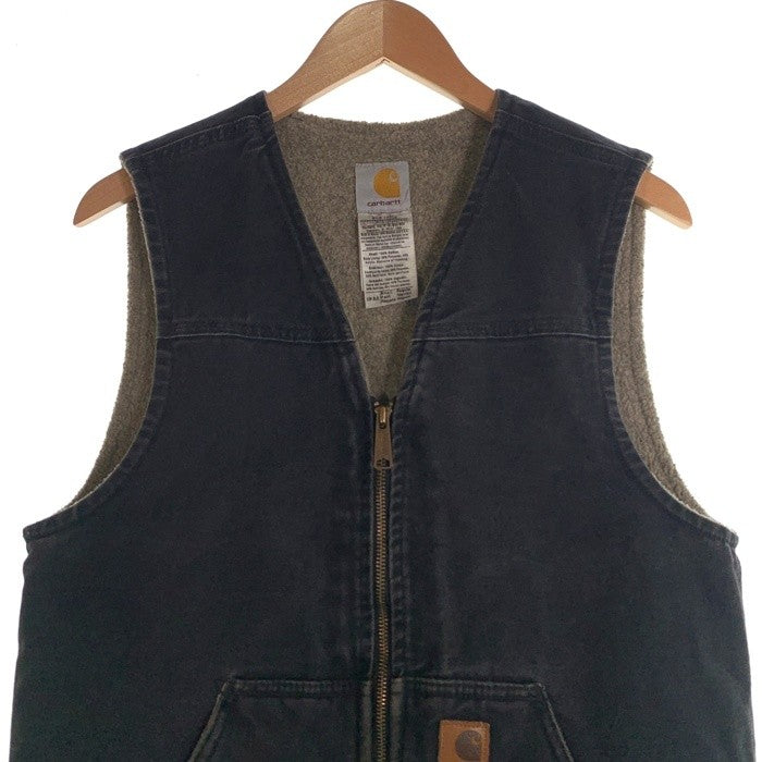 CARHARTT カーハート DUCKVEST 裏ボア ダックベスト ブラック V26 BLK Size Small Regular 福生店