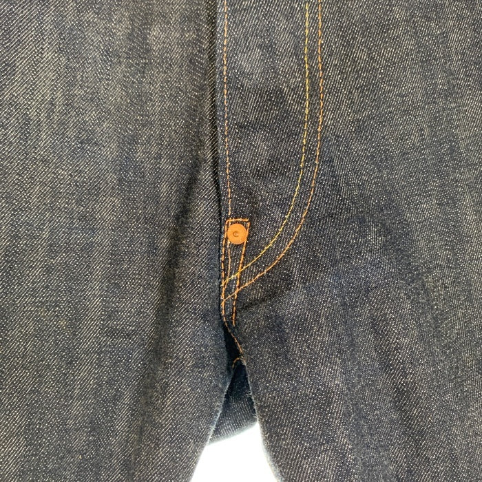 EVISU エヴィス No.2 Lot2000 テーパードデニムパンツ インディゴ 黒ペンキ Size 38×32 福生店