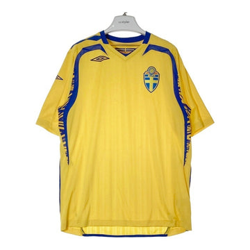 UMBRO アンブロ スウェーデン代表 EURO 2008 ホーム ユニフォーム イエロー sizeXL 瑞穂店