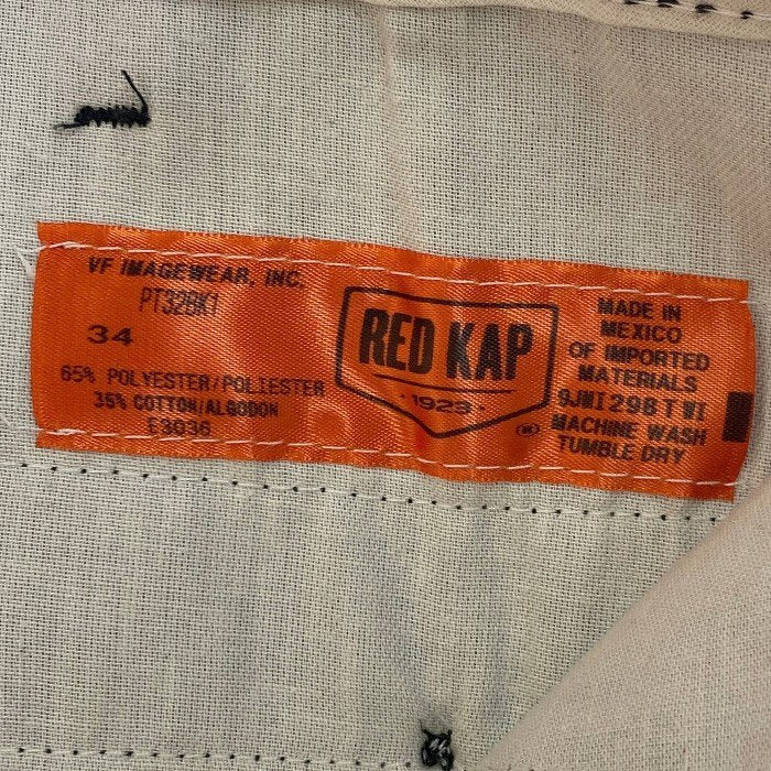 REDKAP レッドキャップ 2タック チノツイル ワークパンツ ブラック PT32BK1 メキシコ製 Size34 瑞穂店