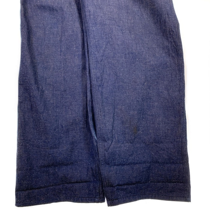 NORTH NO NAME ノースノーネーム ローバック オーバーオール インディゴ Size L 福生店