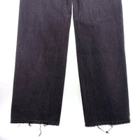 liju USED加工 デニムワイドパンツ ブラック Size 84cm 福生店