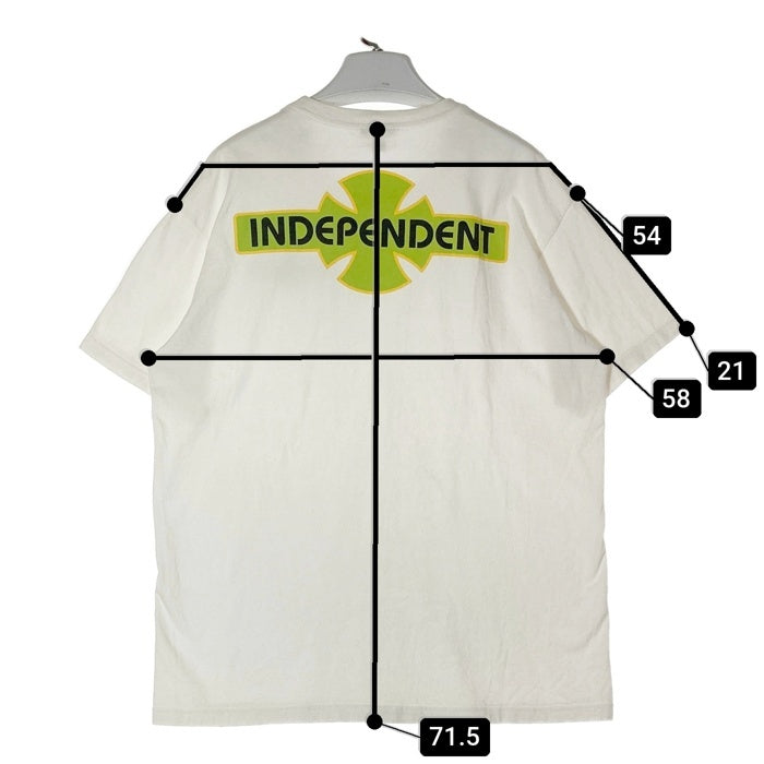 INDEPENDENT インディペンデント NHSタグ 前後プリント Tシャツ INDEPENDENT インディペンデント NHSタグ 前後プリント Tシャツ